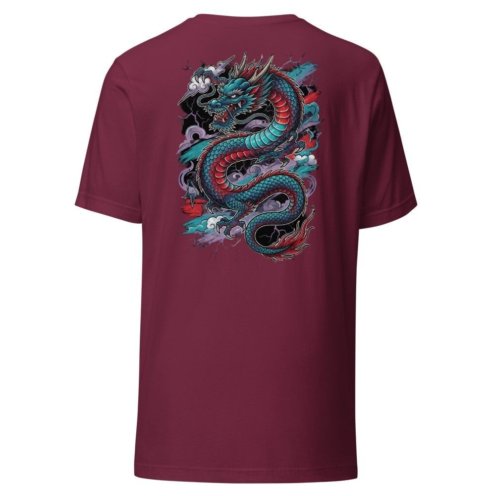 Leviathan Tee — Maroon