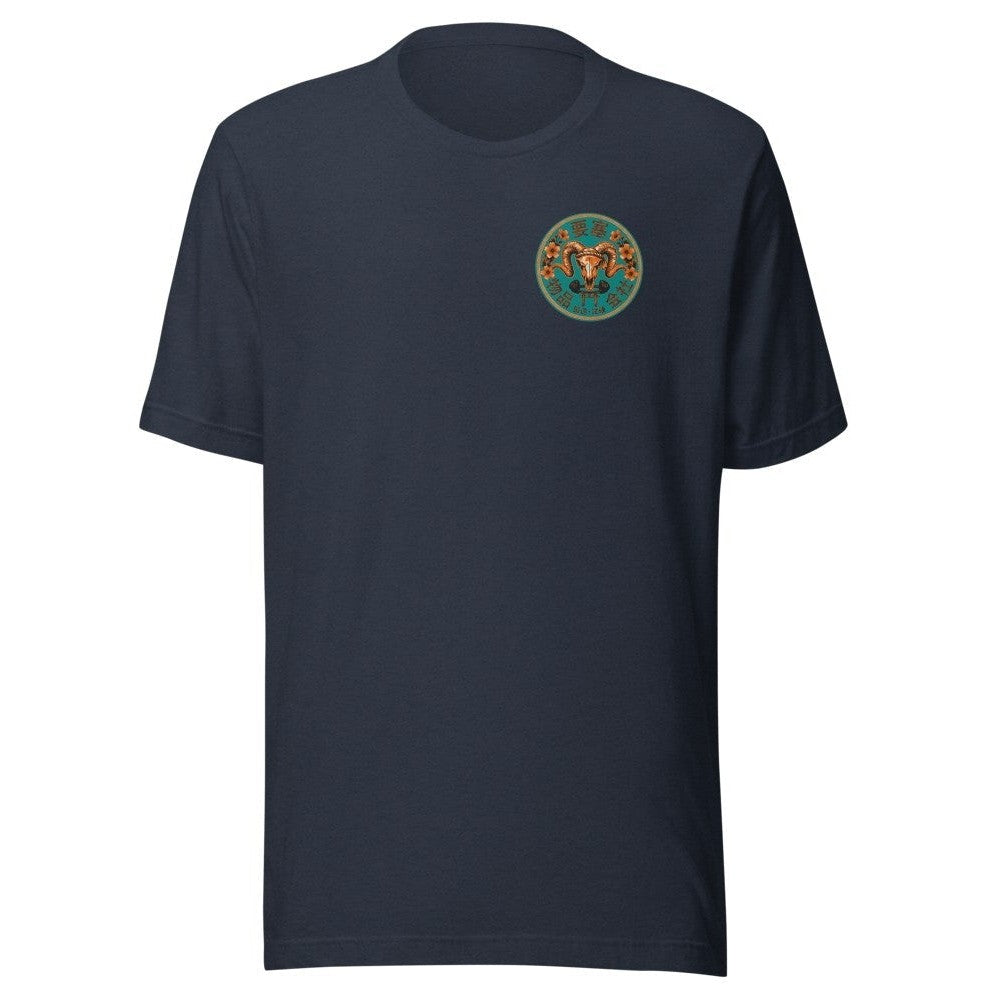 Tora Tee — Heather Navy