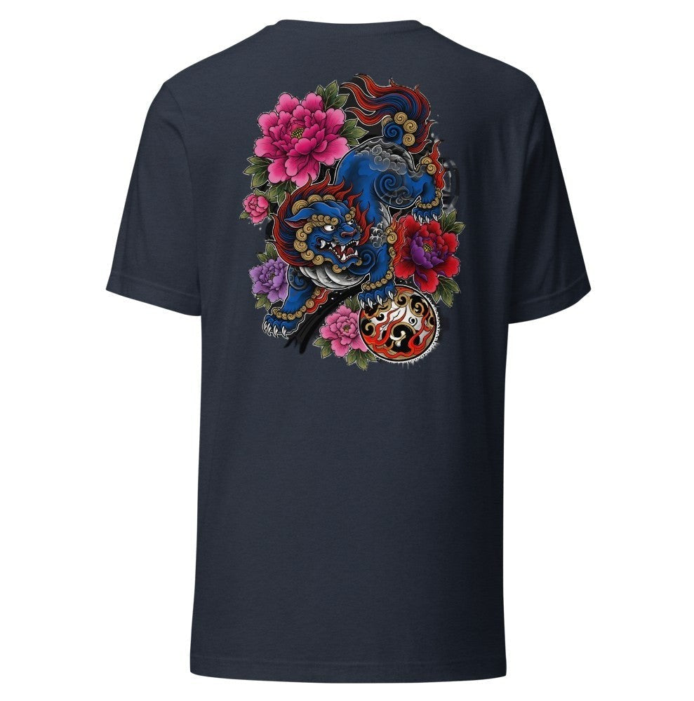 Bulwark Tee — Heather Navy