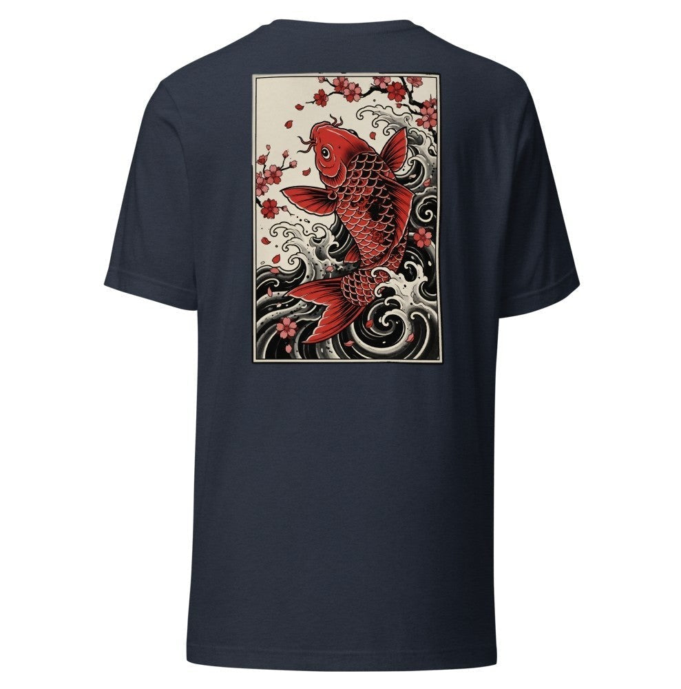 Undertow Tee — Heather Navy