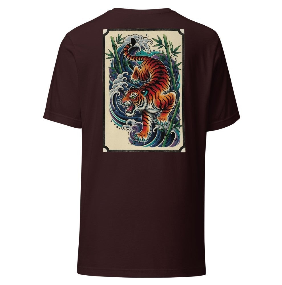 Tora Tee — Oxblood Black