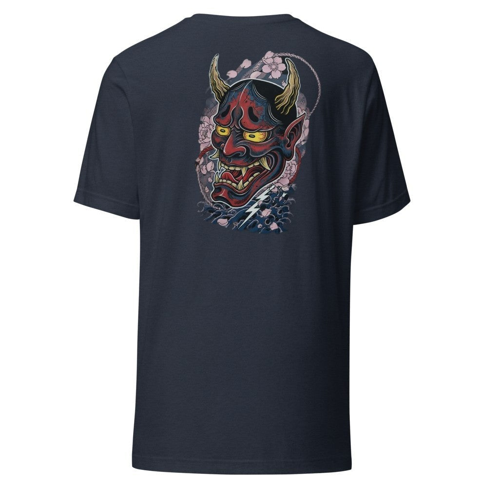 Wrath Tee — Heather Navy