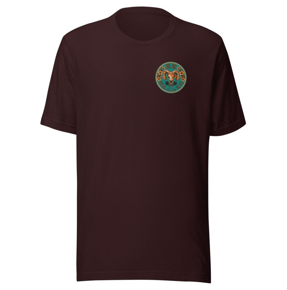 Tora Tee — Oxblood Black