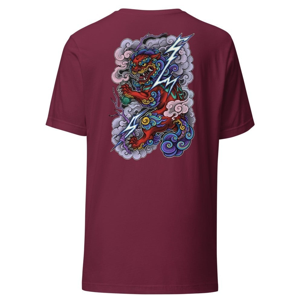 Warden Tee — Maroon