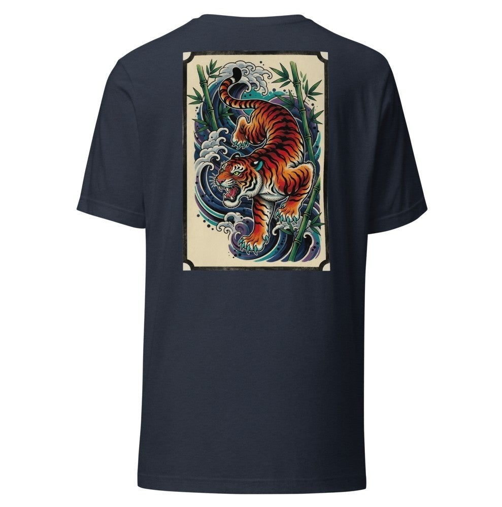 Tora Tee — Heather Navy