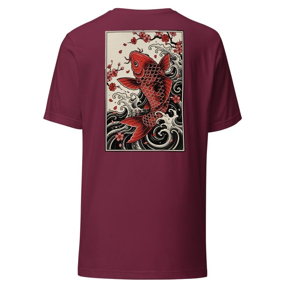 Undertow Tee — Maroon