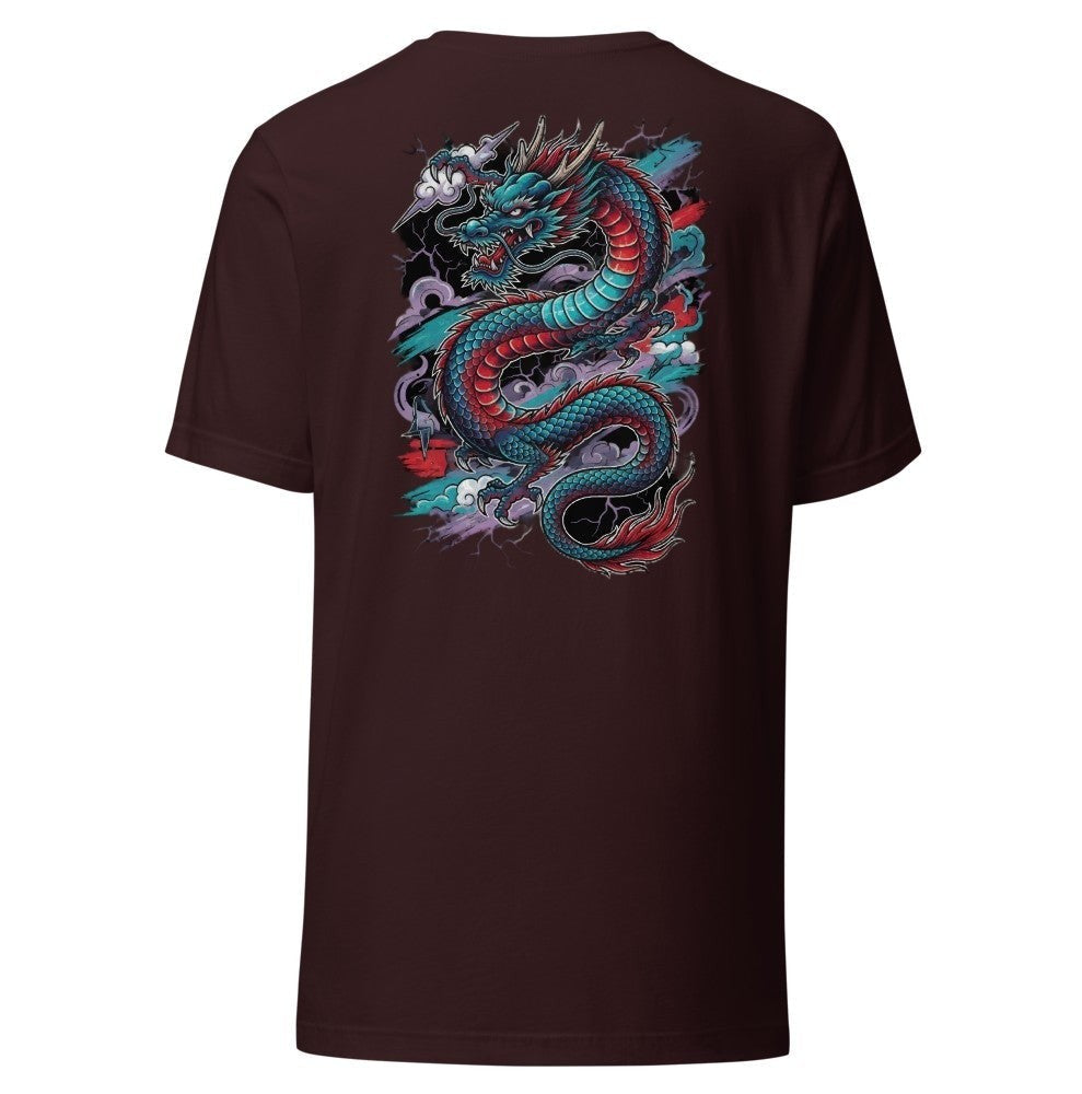Leviathan Tee — Oxblood Black