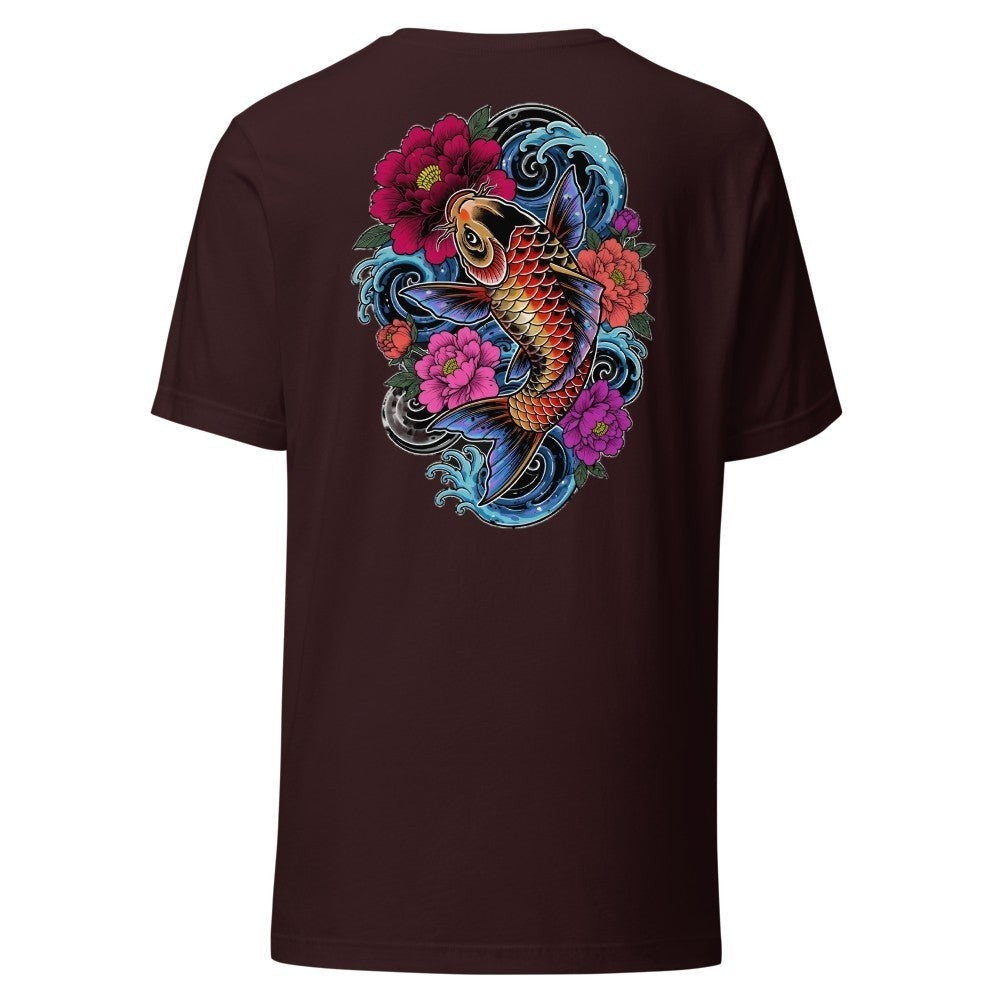 Upstream Tee — Maroon