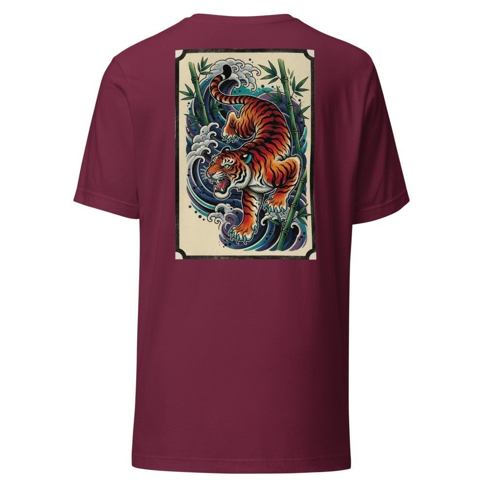 Tora Tee — Maroon